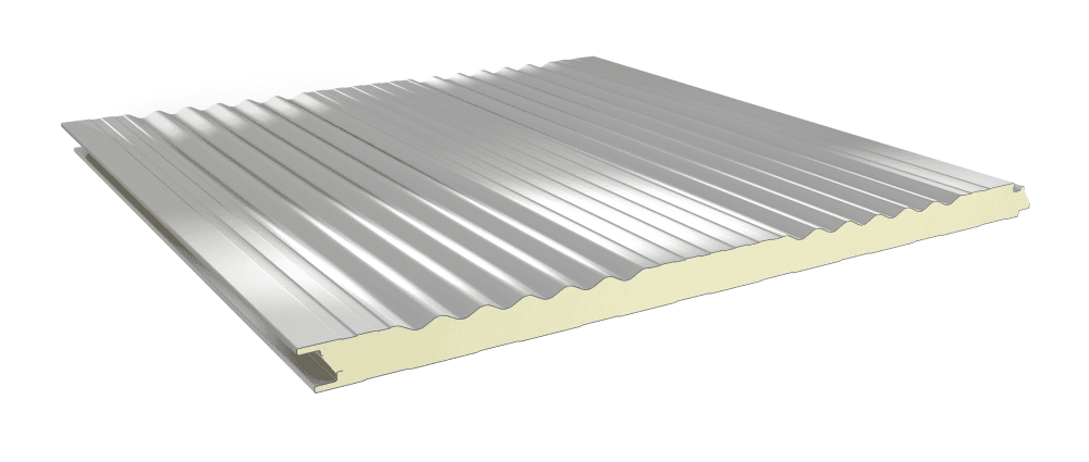 PUR/PIR Gizli Vidalı Sinüs & Çizgili Cephe Paneli